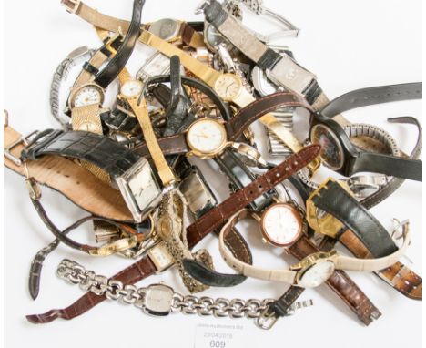 A good collection of wrist watches including, Accurist, Rotary, Timex, etc (approx 31 items) 