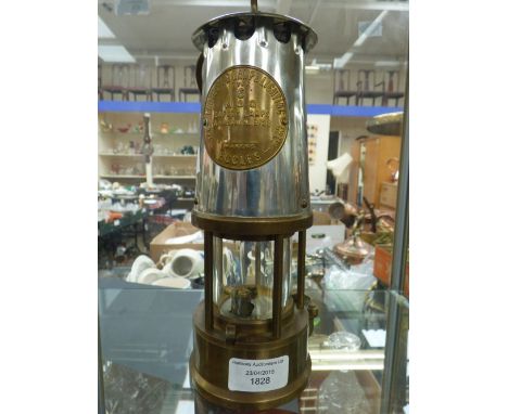 An Eccles miners lamp 