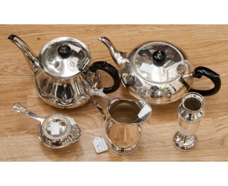 Tea service, six pieces 