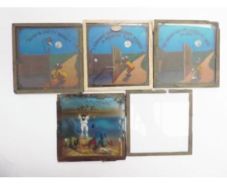 ***REOFFER MAY £10/20*** Magic lantern slides 19th Century, The Consternation of Mr and Mrs Brown and a series of three about