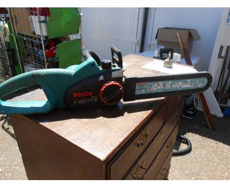 Bosch 40-175 Electric Chainsaw ( house clearance )