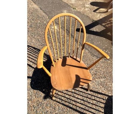 Ercol Stick Back Armchair / Nursing Chair 