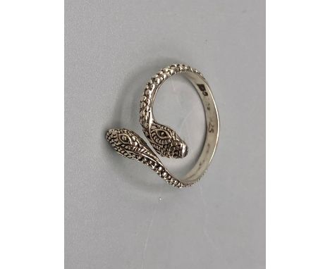 Silver Snake ring