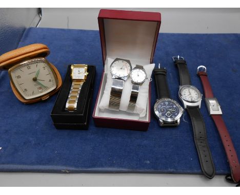 Watches and travel clock