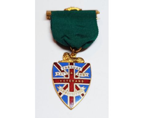 MILITARIA - TORQUAY NAVY ARMY ASSOCIATION VETERANS MEDAL

NO. 29