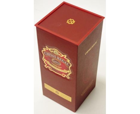 One bottle: Chivas Regal Blended Scotch Whisky 1 litre