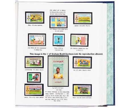 A collection of football First Day Covers and World Philately for the 1970 World Cup,including eight FDCs issued for the Foot
