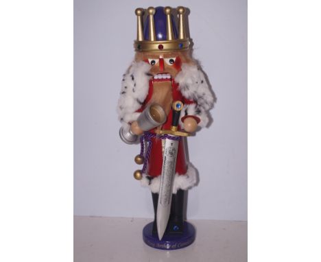 King Arthur of Camelot, Steinbach limited edition nutcracker 45cm
