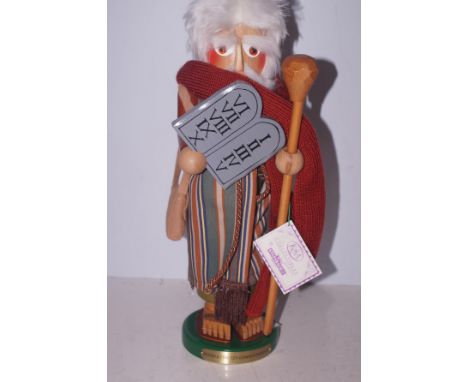 Moses and the 10 commandments, limited edition Steinbach nutcracker 40cm