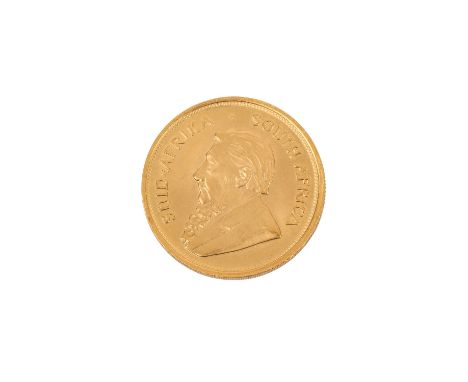 SA - Krügerrand, etwas seltenerer Jahrgang 1972, 1 Unze Gold, vz. mit kleinen Randfehlern, steuerbefreit nach § 25c UStG.| SA
