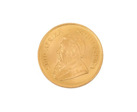 SA - Krügerrand, etwas seltenerer Jahrgang 1971, 1 Unze Gold, vz. mit kleinen Randfehlern, steuerbefreit nach § 25c UStG.| SA