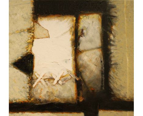 John Shinnors b. 1950
WHITE SCARECROW PORTRAIT
Oil on canvas, 15 1/2" x 16 1/2" (39 x 42 cm), signed and inscribed verso.&nbs