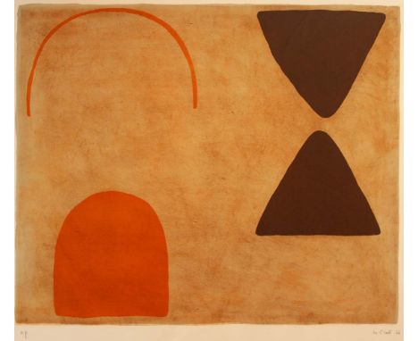 William Scott CBE RA, 1913-1989 UNTITLED Lithograph (artists proof), 25" x 30 1/2" (64 x 78cm), signed and dated 1966