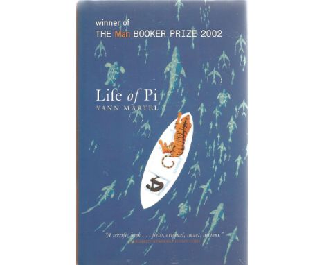 Life of Pi by Yann Martel Hardback Book First UK Edition 2002 published by Canongate Books Ltd good condition. Good condition