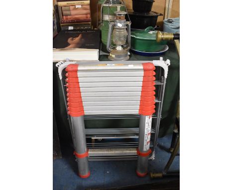 A Folding Ladder and a Clothes Airer 