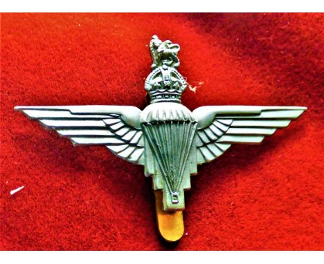 Parachute Regiment WWII Beret Badge (White-metal), slider. K&amp;K: 2059-Re-Pro