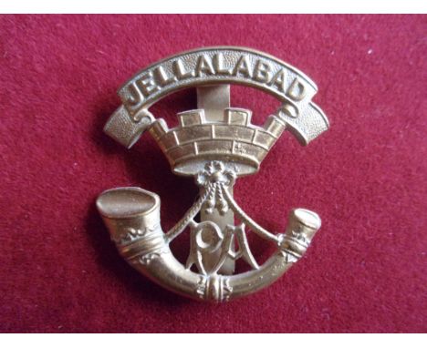 Prince Albert's (Somerset Light Infantry) WWI Other Ranks Cap Badge (Gilding-metal), slider. K&amp;K: 607