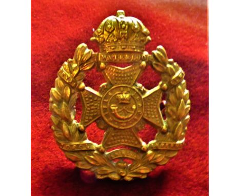 Rifle Brigade (The Prince Consort's Own) Cap Badge (Gilding-metal), two lugs. K&amp;K: 703