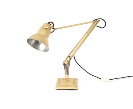 A cream Angle Poise lamp by Herbert Terry &amp; Sons Ltd.