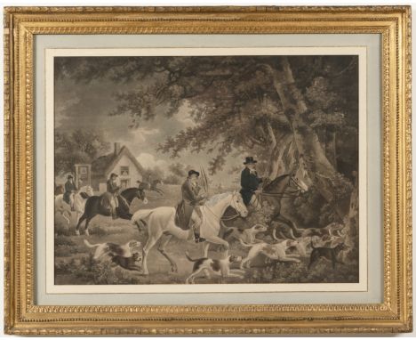 After George MorlandFox HuntingSet of fourMezzotint engravings 45.5 x 61cm (17 15/16 x 24in).4Footnotes:Provenance: Sale, Ros