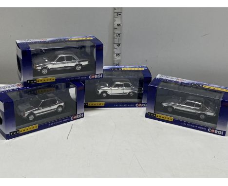 Four Limited Edition Corgi Collector Club members Exclusive die-cast models 