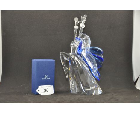 SWAROVSKI CRYSTAL ANNUAL EDITION 2002 ISADORA (7400/200200), FIRST PIECE IN THE 'MAGIC OF THE DANCE' TRILOGY, WITH DESIGNERS 