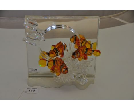SWAROVSKI CRYSTAL ANNUAL EDITION 2005 WONDERS OF THE SEA, HARMONY - COLOURED, FIRST PIECE IN THE TRILOGY (657120), BOXED WITH