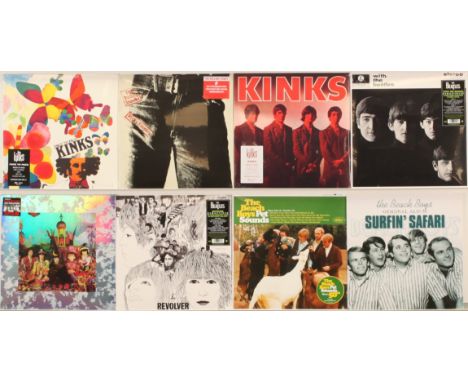 Collection of Recent Issue Classic Rock LPs to include (1) The Rolling Stones - Sticky Fingers (2022 Europe Reissue Remastere