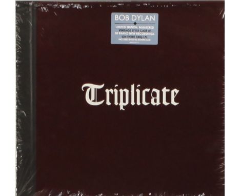 Bob Dylan - Triplicate (2017 US &amp; Europe, 3 LP Limited Edition Boxset, 88985413511 S1); vinyl and boxset Presumed Mint st