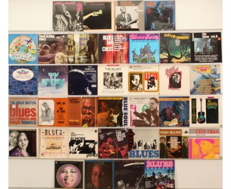 A collection of Blues Rock LPs to include (1) B.B. King - The B.B. King Story Chapter 1 Born In Itta Bena Mississippi (1969 U