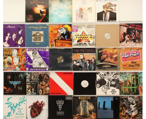 A collection of Mixed Rock Genre LPs and 12" to include (1) M.O.D - Gross Misconduct (1989 Germany Press, N 0133-1); (2) Stry