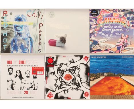 A collection of Recent Issue Red Hot Chili Peppers LPs to include (1) I'm With You (2016 US Reissue Repress Press, 528134-1, 