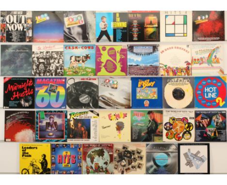 A collection of Pop and Rock Compilation LPs to include titles (1) Cash Cows; (2) Knebworth; (3) The Hitmakers; (4) Hot Platt