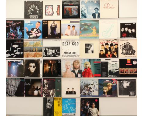 A collection of Pop/Electronic/New Wave LPs, 12" and 10" Singles to include artists; Mirrors Over Kiev, Soft Cell, China Cris