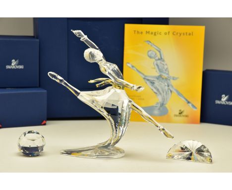 A BOXED SWAROVSKI EXCLUSIVE CRYSTAL SOCIETY ANNUAL FIGURE SET FROM MAGIC OF DANCE - ANNA 2004, no 550/700 (627396), designed 