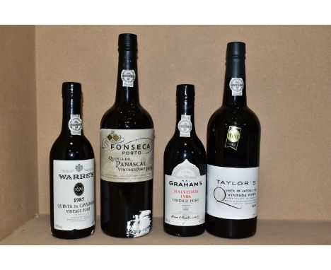 VINTAGE PORT, comprising one Fonseca Quinta Do Panascal Vintage Port 1996, 20.5% vol, 75cl, one Taylor's Quinta De Vargellas 