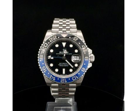 BRAND ROLEX MODEL (WATCH) GMT-MASTER II REFERENCE NUMBER 126710BLNR WINDING AUTOMATIC CASE MATERIAL STEEL STRAP MATERIAL STEE