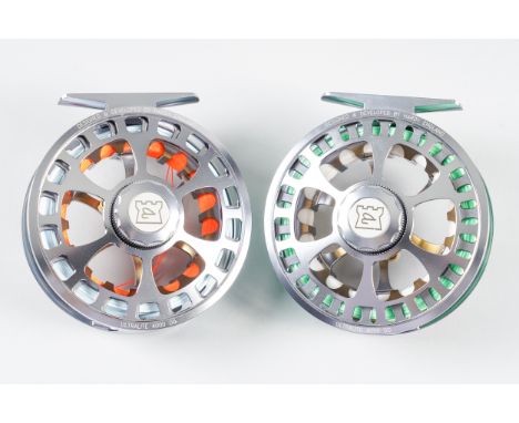 HARDY BROTHERS: TWO ULTRA LIGHT 4000DD FLY FISHING REELS (2)With box; Together with two fly linesCondition report: both appea