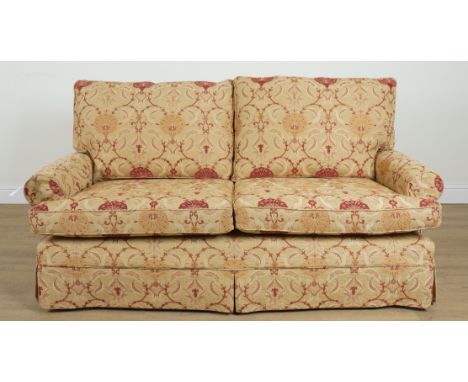 MULTIYORK; AN UPHOLSTERED TWO SEAT SOFA174cm wide; 80cm high