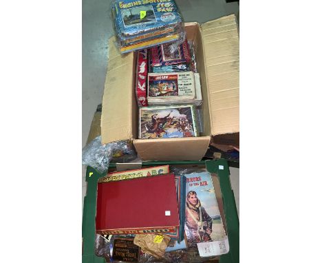 A large selection of vintage jigsaws 