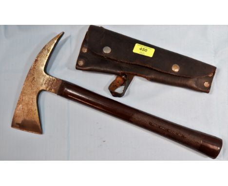 A WWII fire department axe 