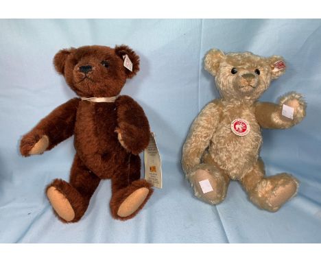 Two Steiff teddy bears 11" 