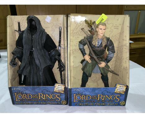 Lord of the Rings figures: Witch King, boxed and Legolas, boxed 