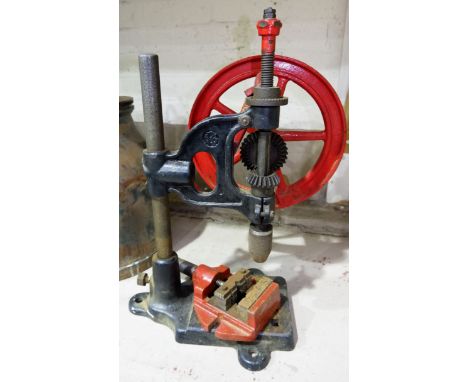 A vintage  bench pillar drill 