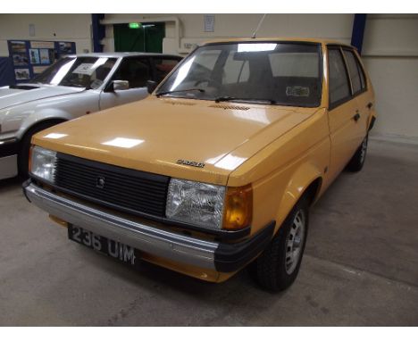 A 1981 Chrysler Talbot Horizon 1.3 GL, orange. With one owner and 318 miles from new, this time warp Chrysler comes direct fr