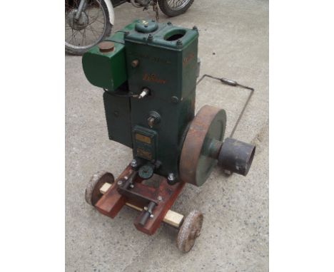 A Lister D-type 1.5 hp engine, with Lucas magneto, from deceased estate
Please note that there is a £10+VAT minimum premium o