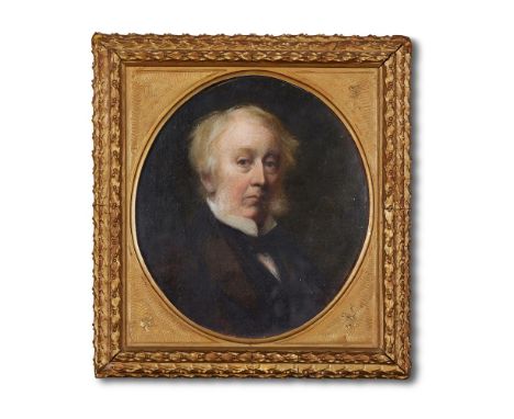 ENGLISH SCHOOL (19TH CENTURY)PORTRAIT OF COLONEL HELY-HUTCHINSON Oil on canvas, painted oval 19 x 16.5cm (7¼ x 6¼ in.)Conditi