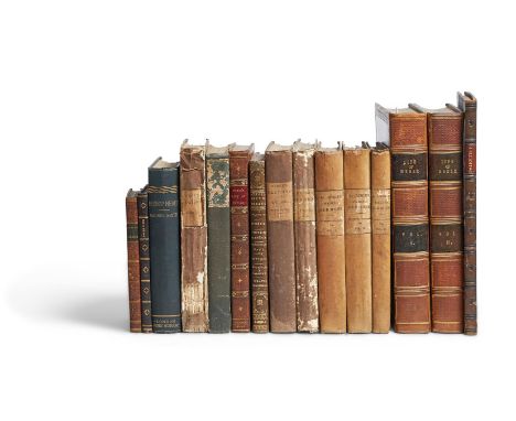 Ɵ REGINALD HEBER, BISHOP OF CALCUTTA:  15 volumes.   [A collection of prize essays, delivered in the Theatre, Oxford, 7 works