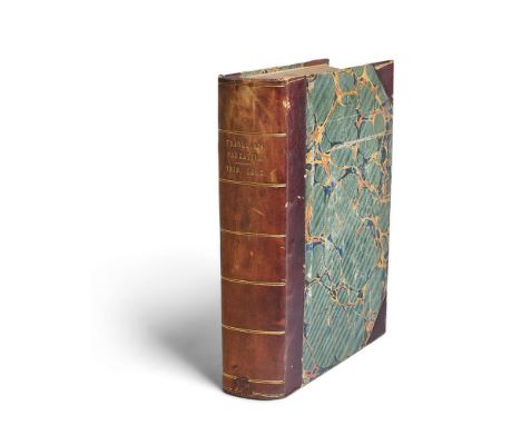 Ɵ FRANKLIN, John.  Narrative of a Journey to the Shores of the Polar Sea, 1819[-]22.  single volume, first edition, 4 folding