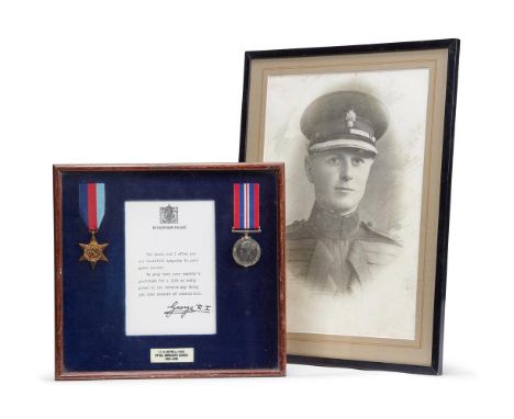 A WORLD WAR II DUNKIRK CASUALTY PAIR OF MEDALSTo Lt. H. Reynell Pack, 3rd. Bn. Grenadier GuardsComprising; the 1939-1945 Star